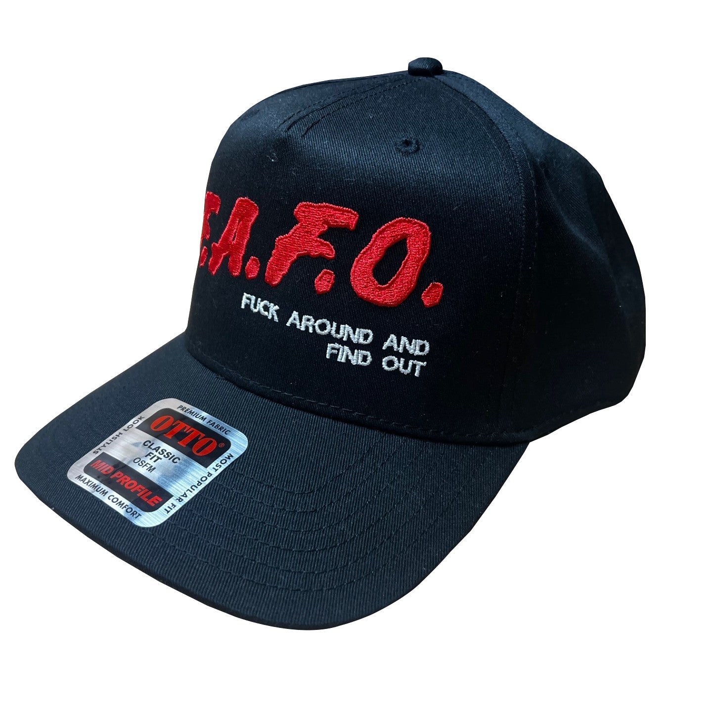 F*ck Around and Find Out 5 Panel embroidered hat