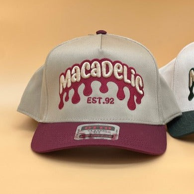 Classic Fit Macadelic Drip Embroidered Hat