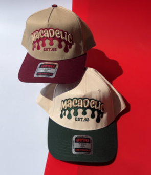 Classic Fit Macadelic Drip Embroidered Hat