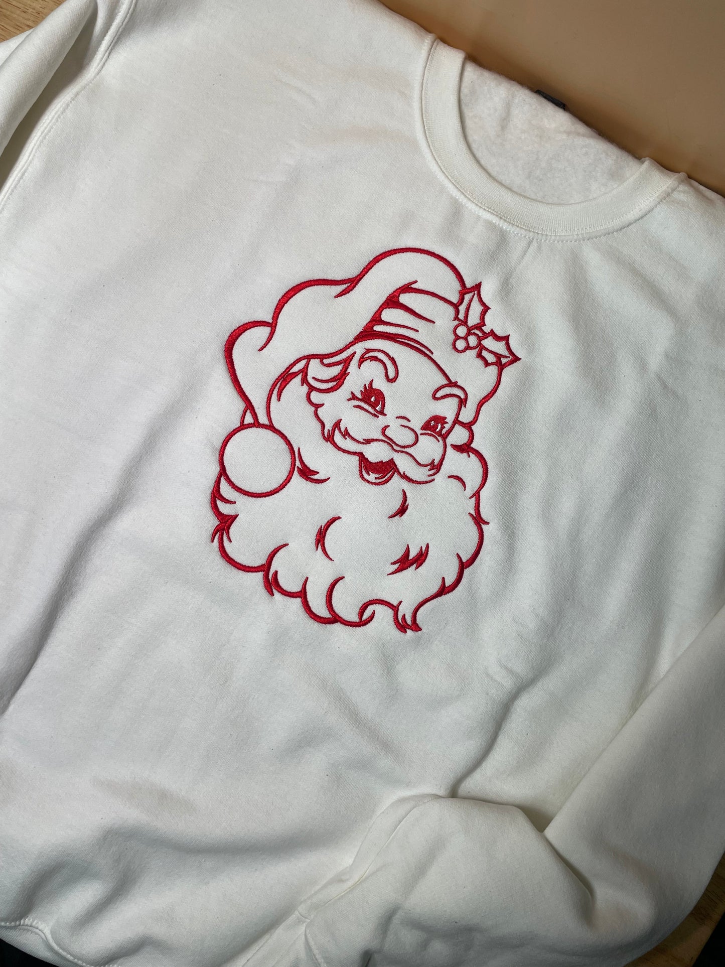 Big Santa embroidered Sweatshirt