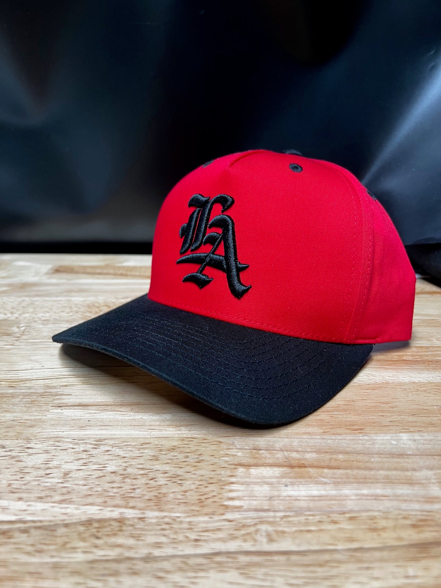 Old English 3D Puff Embroidered Hat